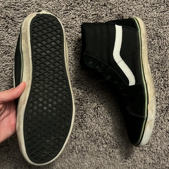 Black Vans High-tops - Picture 3 of 5